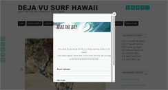 Desktop Screenshot of dejavusurf.com